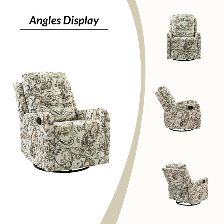 Julian fabric discount swivel glider recliner